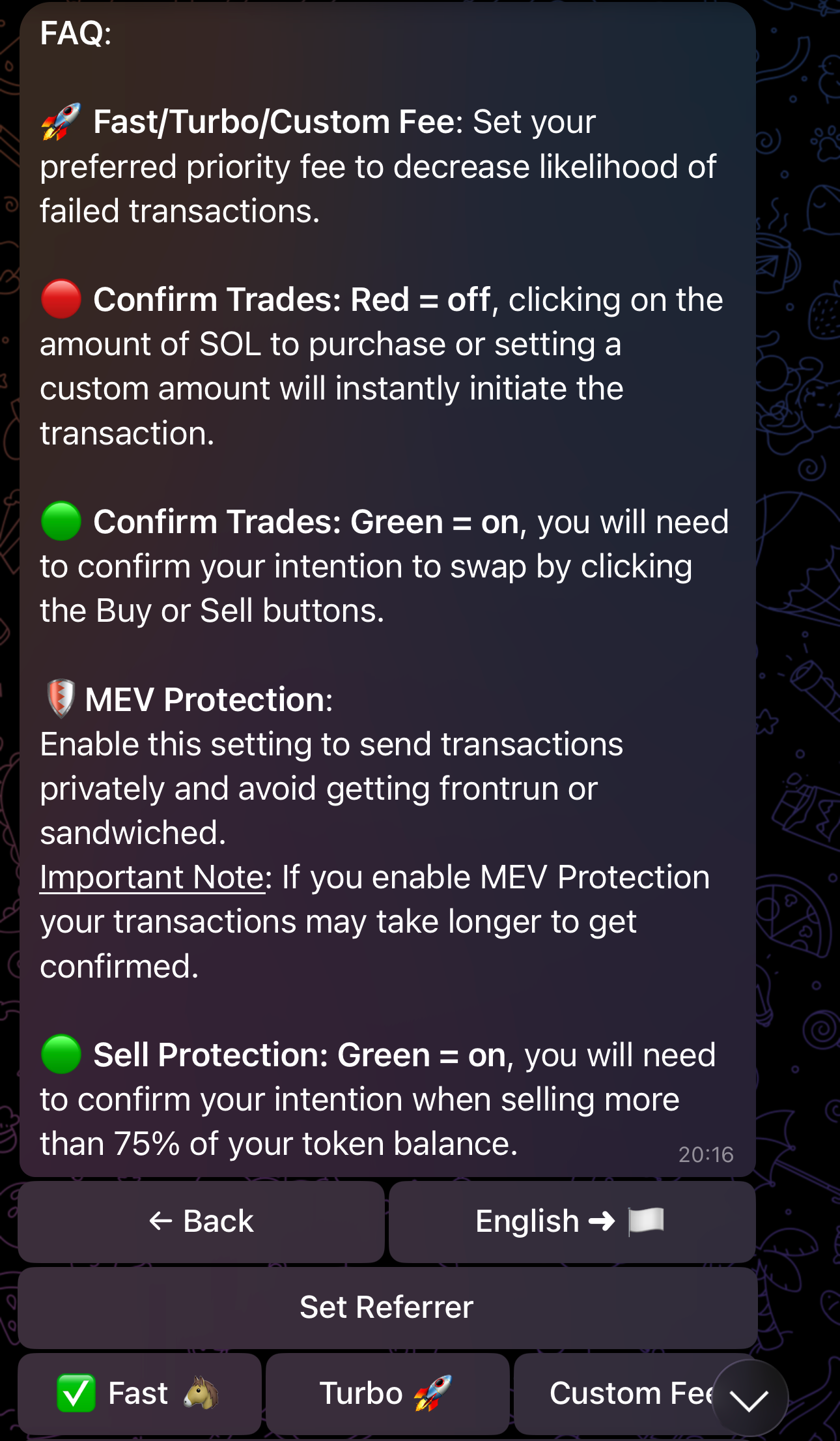 TrojanBot platform screenshot 02