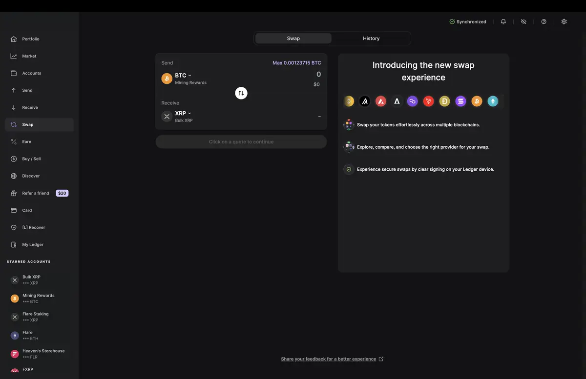 Ledger device comparison